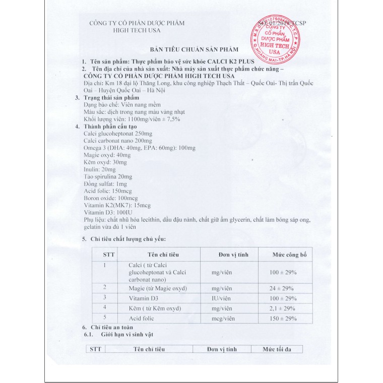 Calci K2 Plus Giúp Xương Chắc Khỏe Và Bổ Sung Canxi Và Vitamin D3 | BigBuy360 - bigbuy360.vn