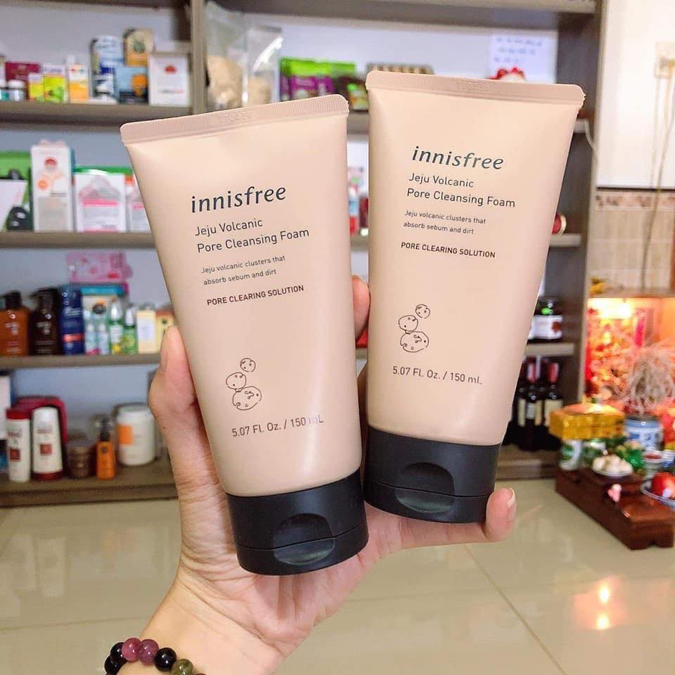 Sữa Rửa Mặt Innisfree Foam Cleanser - Sữa Rửa Mặt Dịu Nhẹ Không Gây Khô Da 150ml