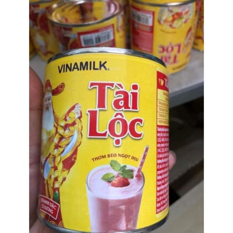 Lon Sữa Đặc VINAMILK Tài Lộc 380g