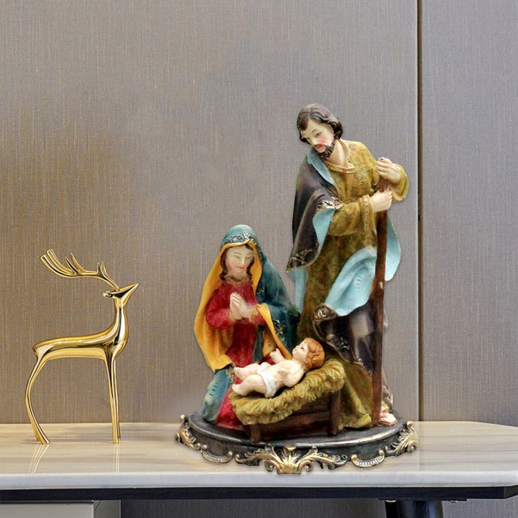 Mô hình tượng chúa Jesus trang trí vào ngày lễ giáng sinh