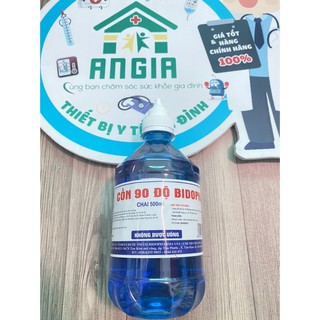 CỒN Y TẾ 90 ĐỘ XANH – TRẮNG