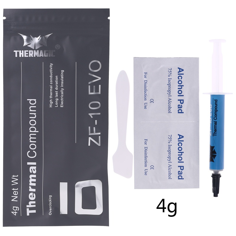 Rx Keo Tản Nhiệt Silicon Zf-10 10.8w / M K Cho Cpu Gpu Chip Notebook