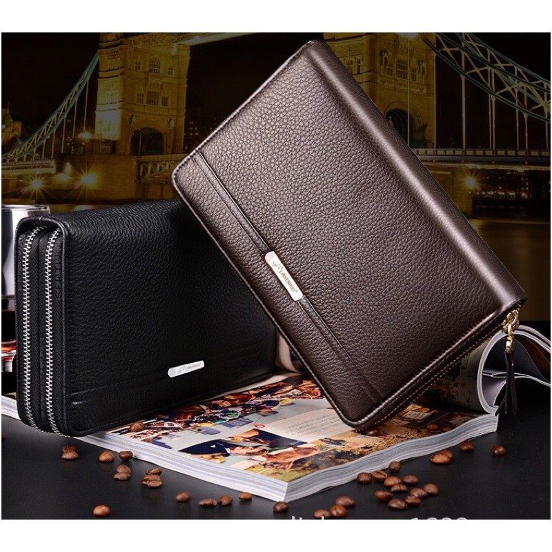 [HOT SALE] Ví dài da nam cầm tay sang trọng, đẳng cấp | BigBuy360 - bigbuy360.vn