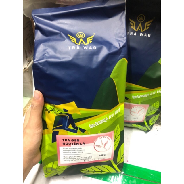 Trà Đen Nguyên Lá WAO 500gram