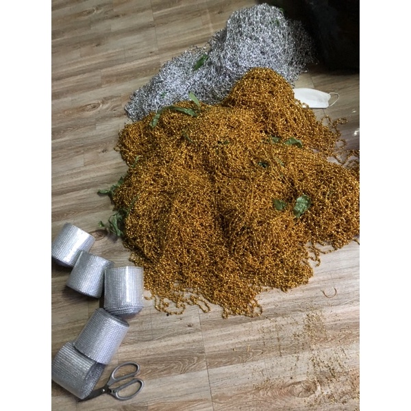 Dây ngọc trang trí, dây trai liền