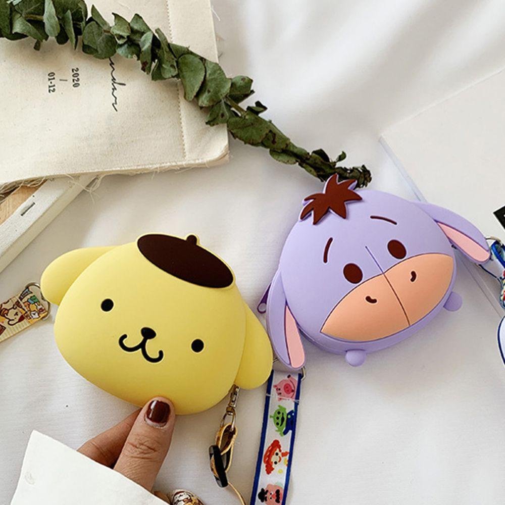Túi Đeo Chéo Họa Tiết Hoạt Hình My Melody Goofy Pudding Dog Dễ Thương Cho Nữ
