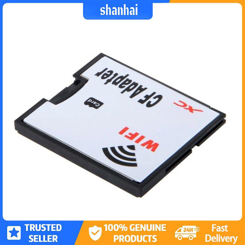 Bộ điều hợp WIFI Thẻ nhớ TF Micro-SD sang CF Bộ thẻ nhớ flash nhỏ gọn