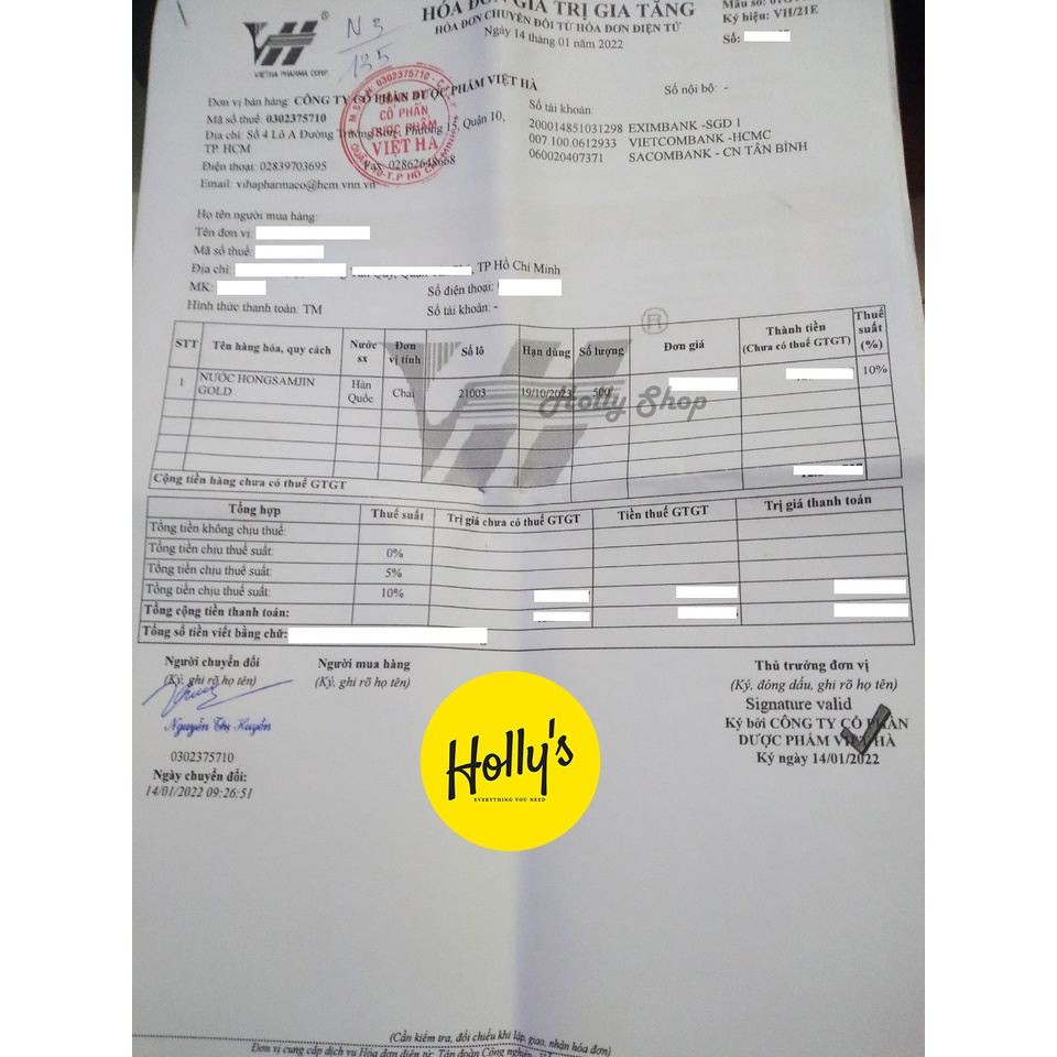 Nước Hồng Sâm HONGSAMJIN GOLD với Nhâm Sâm 6 năm tuổi + Linh Chi + Nhung hươu 1 chai