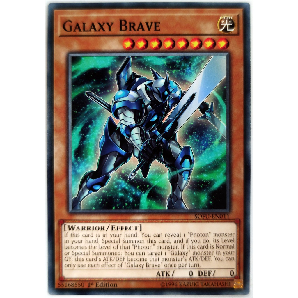 [Thẻ Yugioh] Galaxy Brave |EN| Common (ZEXAL)