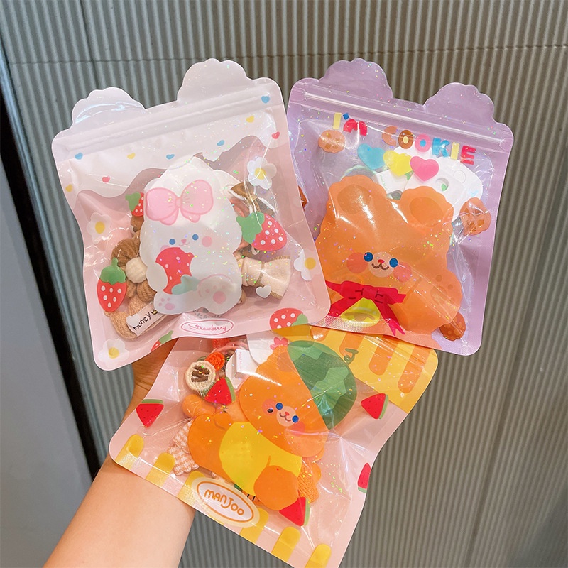 Kẹp Dây Cao Su Nơ Hoạt Hình 2022