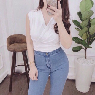 Quần jean nữ lưng cao siêu hot