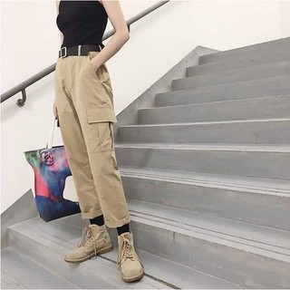 Quần kaki túi hộp