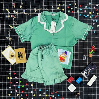 Lụa satin đùi cộc