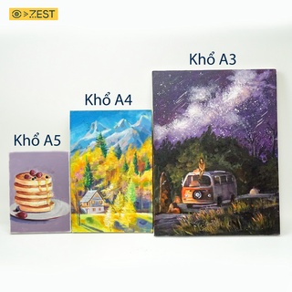 [Zest Corner] Toan vẽ tranh (canvas)
