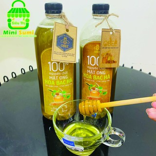 Mật ong nguyên chất hoa bạc hà 1lít 1,4kg