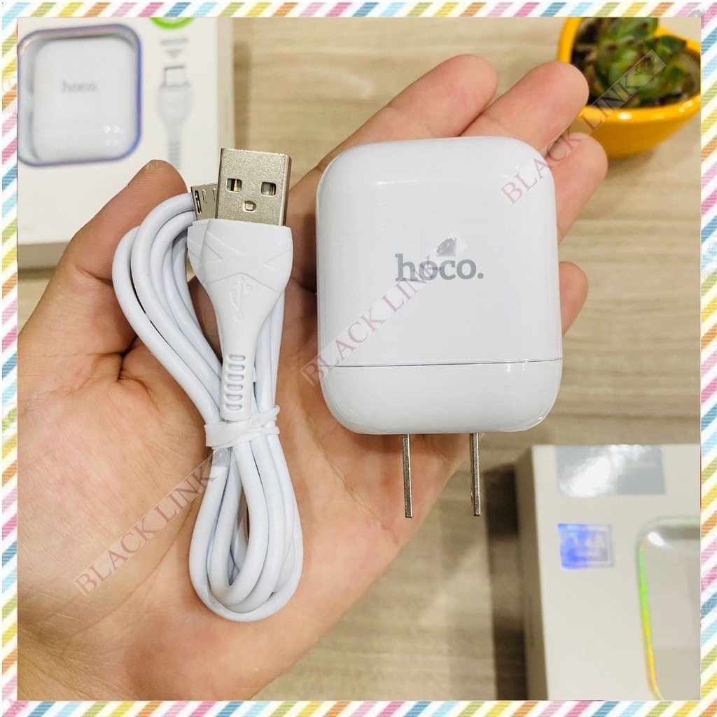 Bộ Củ Cáp Sạc HOCO HK2 Type C - Micro USB - Cốc Sạc Nhanh Pin Dự Phòng Tai Nghe Bluetooth Không Dây I12 F9