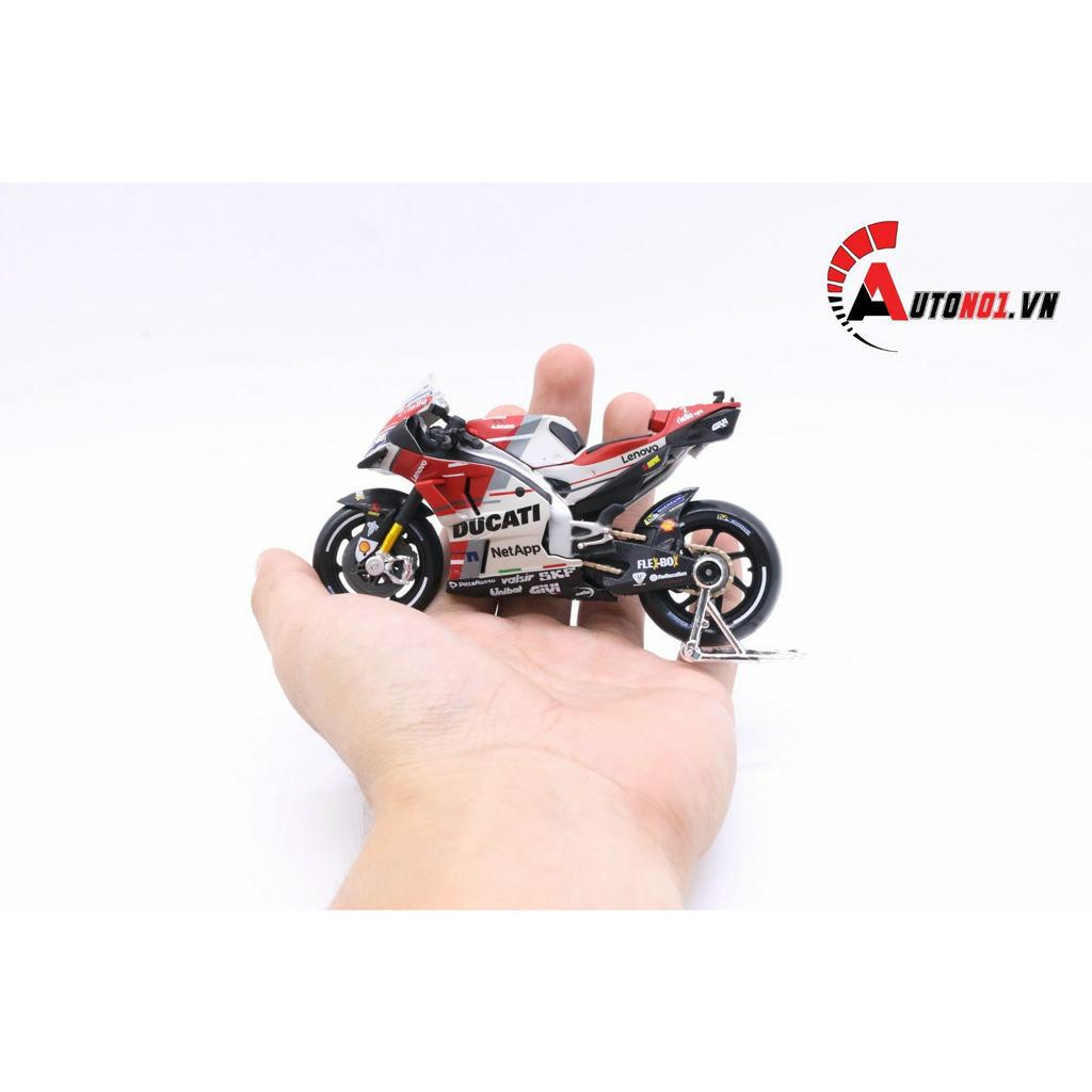 Mô hình xe mô tô GP Ducati desmosedici 2018 no.4 1:18 Maisto 5747