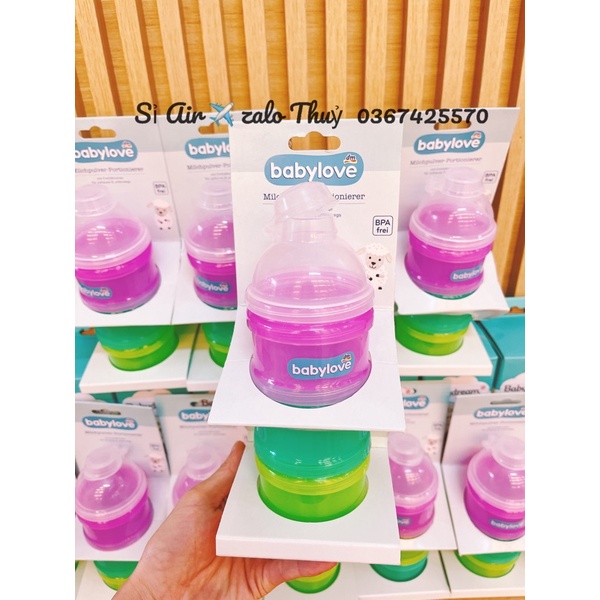 Hộp chia sữa Babylove _ Hàng Đức