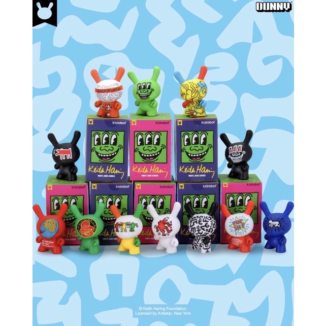 Dunny Keith Haring Vinyl Mini Series