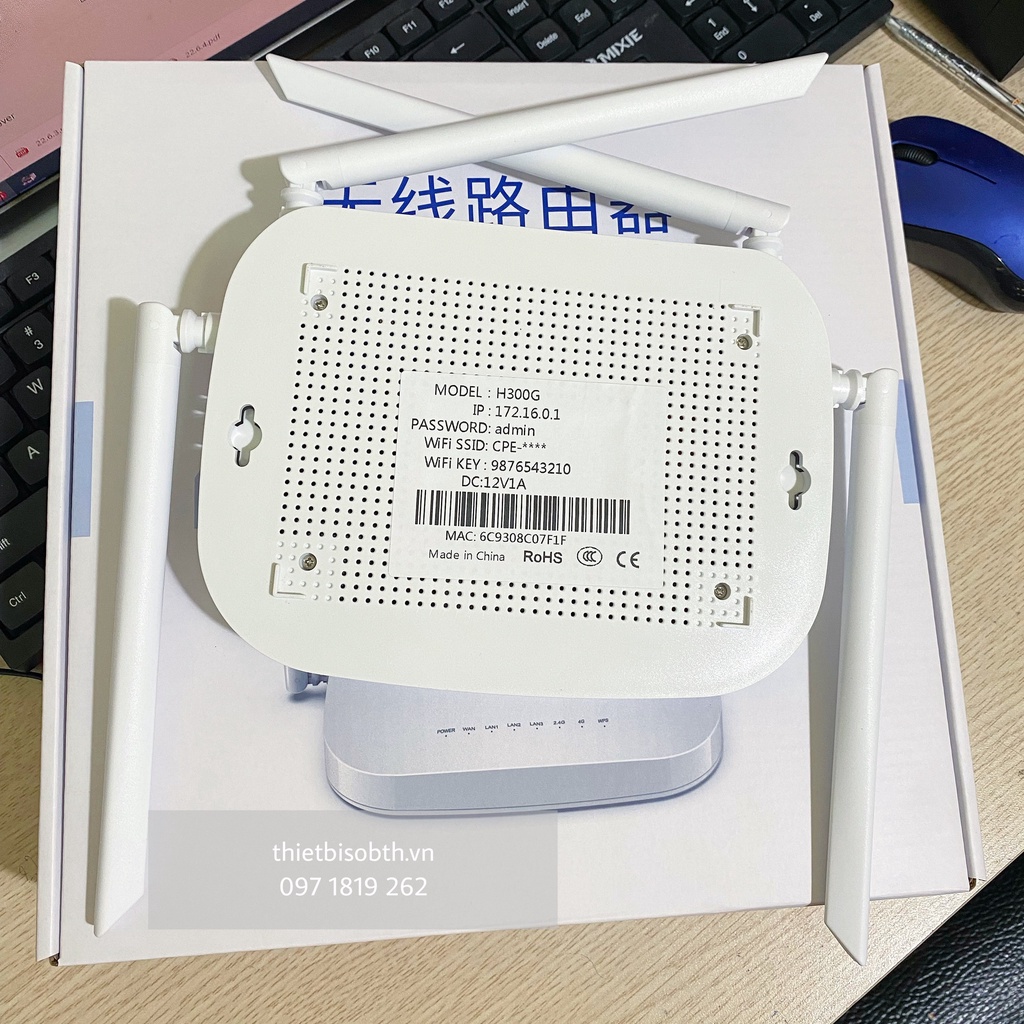 Bộ phát Wifi 4G CPE H300G – Chính hãng Tốc Độ 150M Kết Nối Tối Đa 32 Thiết Bị
