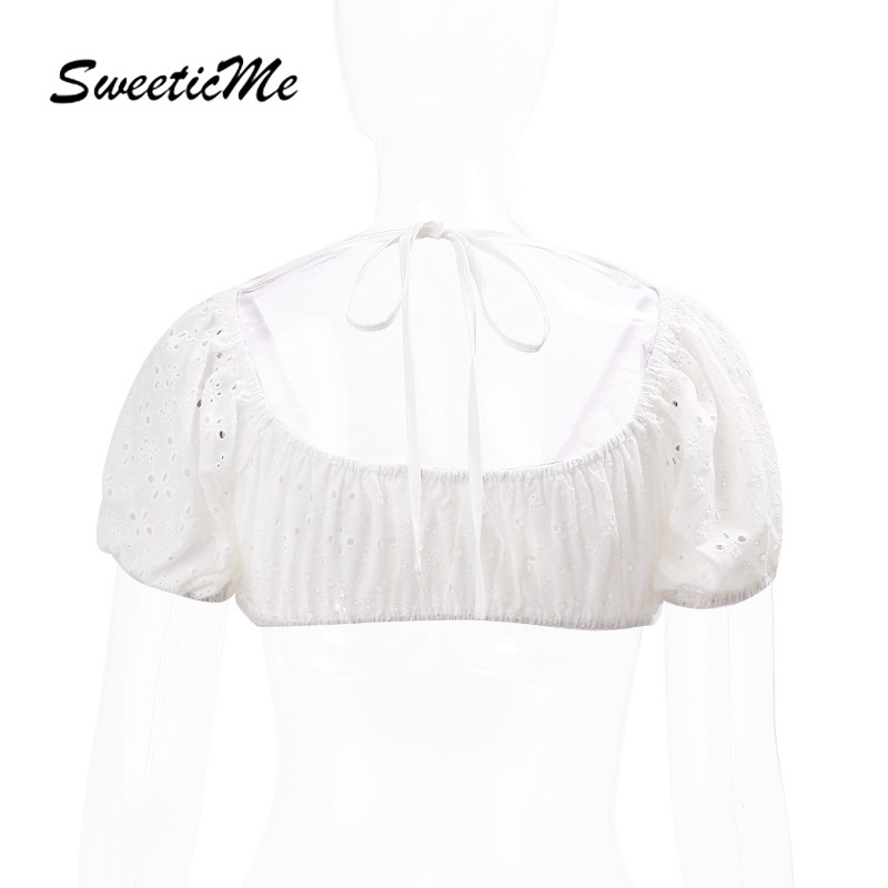 Áo Thun Crop Top Tay Ngắn Cổ Chữ V Màu Trơn Dáng Ôm Thời Trang Cho Bạn Gái