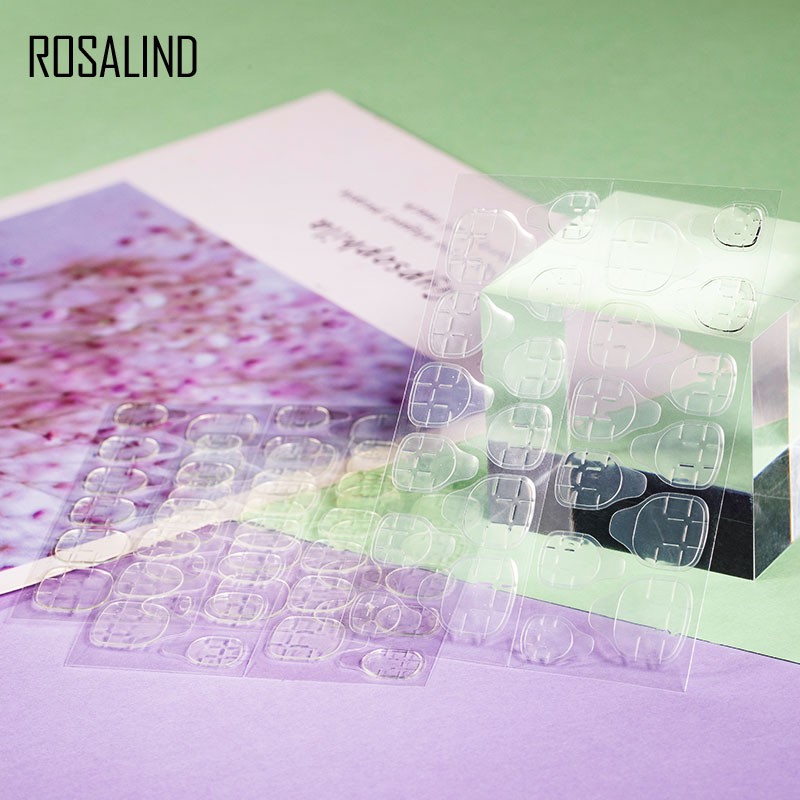 Rosalind Nail Sticker Nail Công cụ Nail Chuyên nghiệp Nail giả Dán siêu mỏng Siêu dính