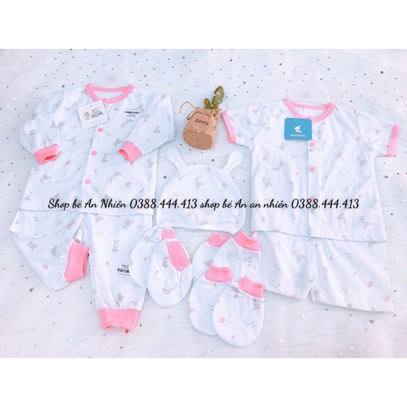 Bộ tay ngắn cotton miomio-Bộ cotton miomio