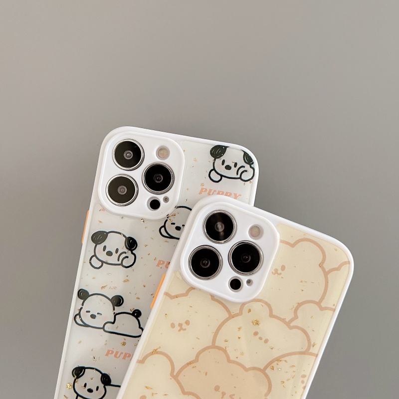 Ốp Điện Thoại Silicon Họa Tiết Chú Gấu Kèm Vòng Đeo Tay Cho iPhone 13 12 11 Pro Max Xs XR X Xs Max