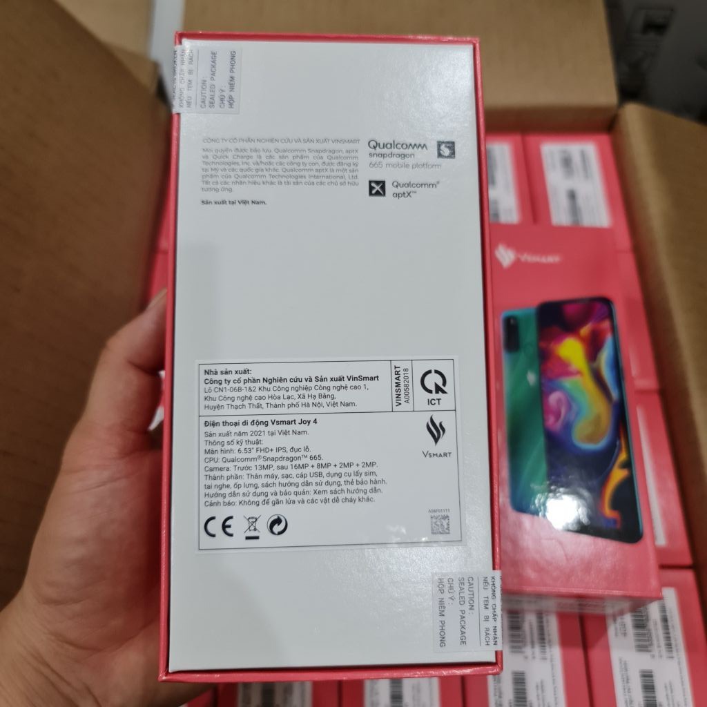 [NGUYÊN SEAL] Điện Thoại Vsmart Joy 4 ✅ Ram 4Gb✅ Bộ Nhớ 64Gb Hàng Chính Hãng | BigBuy360 - bigbuy360.vn