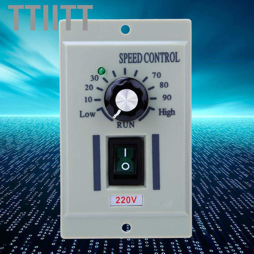 Ttiitt Motor Speed Control Controller Mini Permanent Magnetic DC Governor DC-51 220V Input