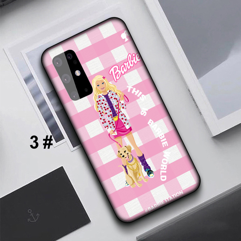 Samsung Galaxy A9 A8 A7 A6 Plus A8+ A6+ 2018 A5 A3 2016 2017 Protective Soft TPU Case MA10 Cute barbie Cartoon Casing Soft Case