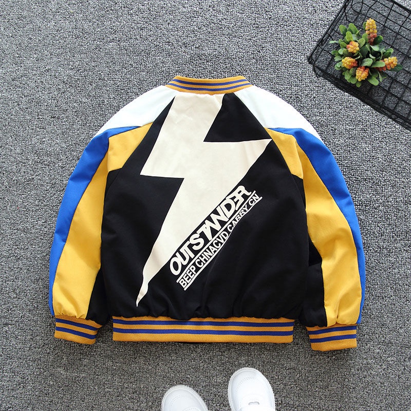Áo Khoác Bóng Chày Thời Trang Mùa Xuân Cho Bé Trai 2022