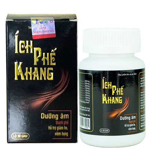 [CHÍNH HÃNG] Ích Phế Khang - HỖ TRỢ GIẢM HO – GIẢM VIÊM HỌNG - Giải pháp cho bệnh viêm họng hạt, viêm amidan mãn tính