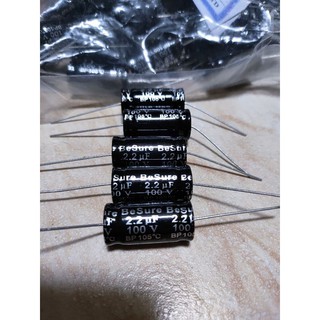 5 tụ loa 2 đầu 2.2uf 100v