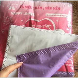 Combo giấy lót khô dùng cho trẻ sơ sinh