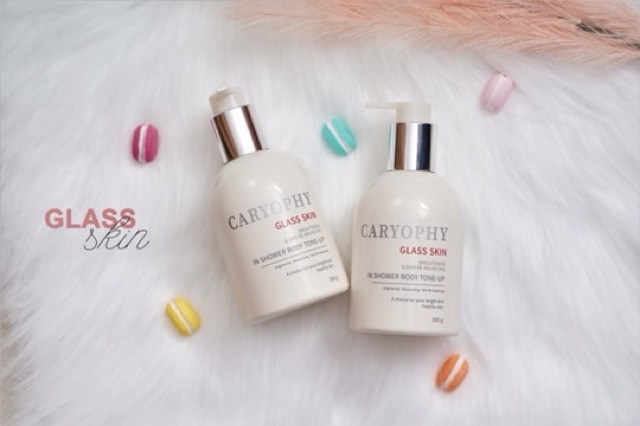 Kem body đa năng 3in1Glass Skin In Shower Body Tone Up Caryophy - 300gr | BigBuy360 - bigbuy360.vn