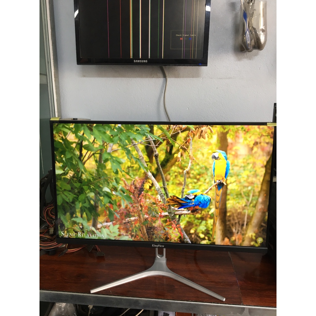 Màn hình Starview 24inch cong Full viền Gaming