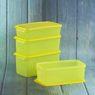 Set 4 hộp tupperware để rau củ