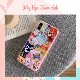 Ốp iphone milk tea độc đáo dẻo cho 11/11pro/11promax/x/xs/xr/xsmax/6/7/8/plus/splus/12 pro max/13 pro max-a47