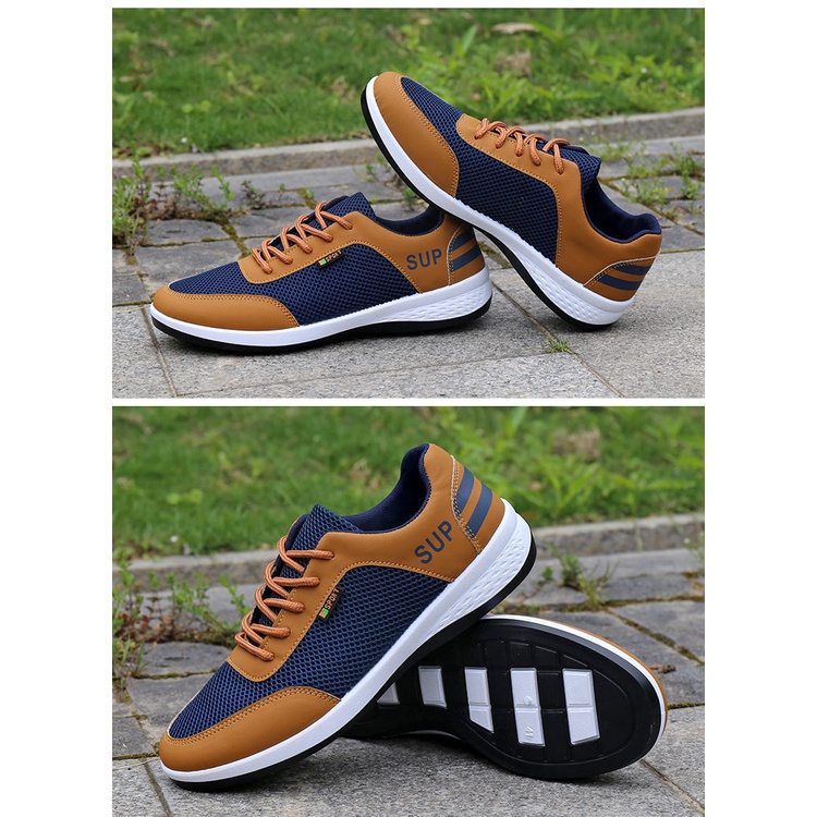 Giày Thể Thao Lưới Thoáng Khí Khử Mùi Hàng Mới Mùa Hè Cho Nam