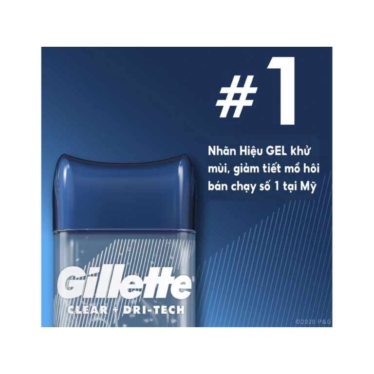 Gel khử mùi Gillette Arctic Ice – 107g