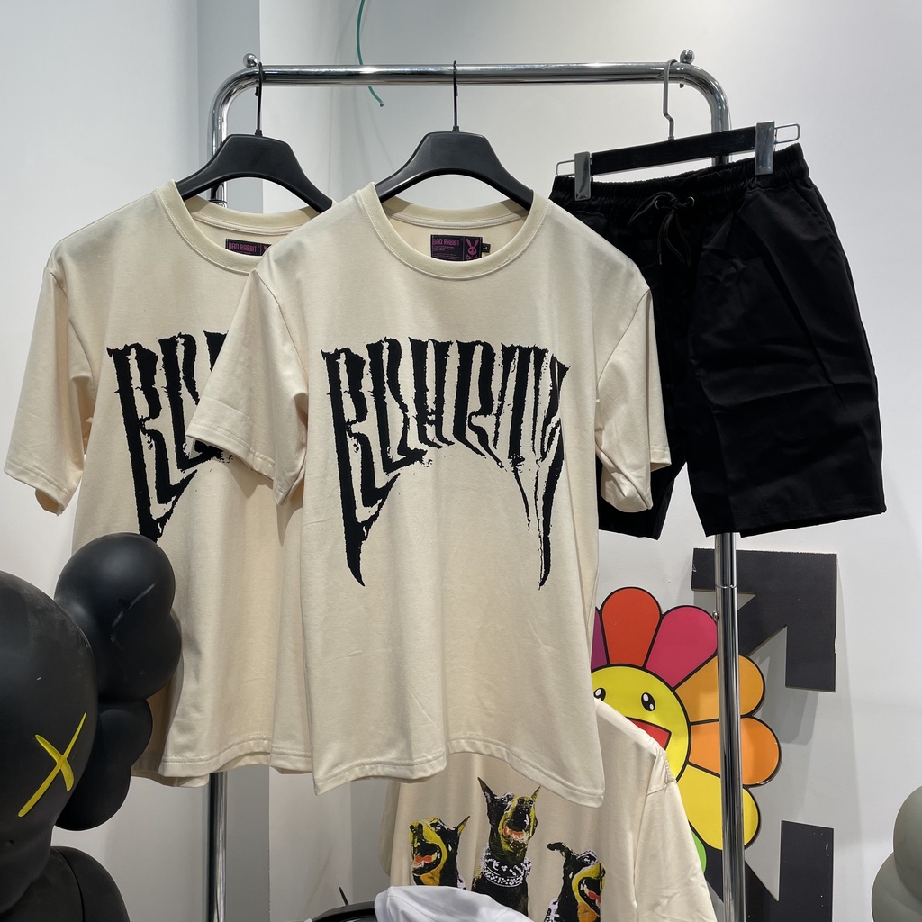 Áo thun bad habits DRIP TEE Nam nữ Áo thun tay lỡ vải cotton kunshop