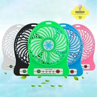 [FLASH SALE] Quạt tích điện Mini - Quạt mini để bàn, cầm tay, treo tường đều được
