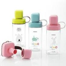 Bình nước trẻ em Komax Hàn Quốc cao cấp TRITAN - 430ml/ Màu ngẫu nhiên hoặc chat chọn màu