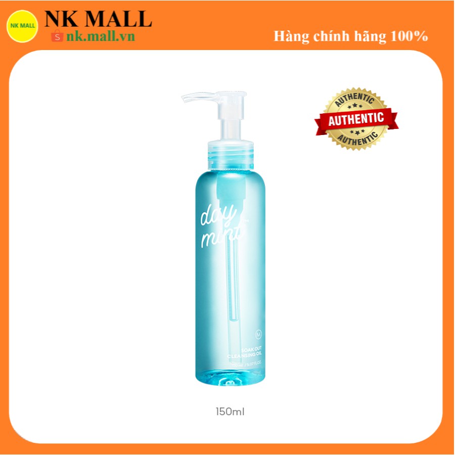 (Đủ bill) Dầu tẩy trang Missha Day Mint Soak Out Cleansing Oil 150ml chính hãng