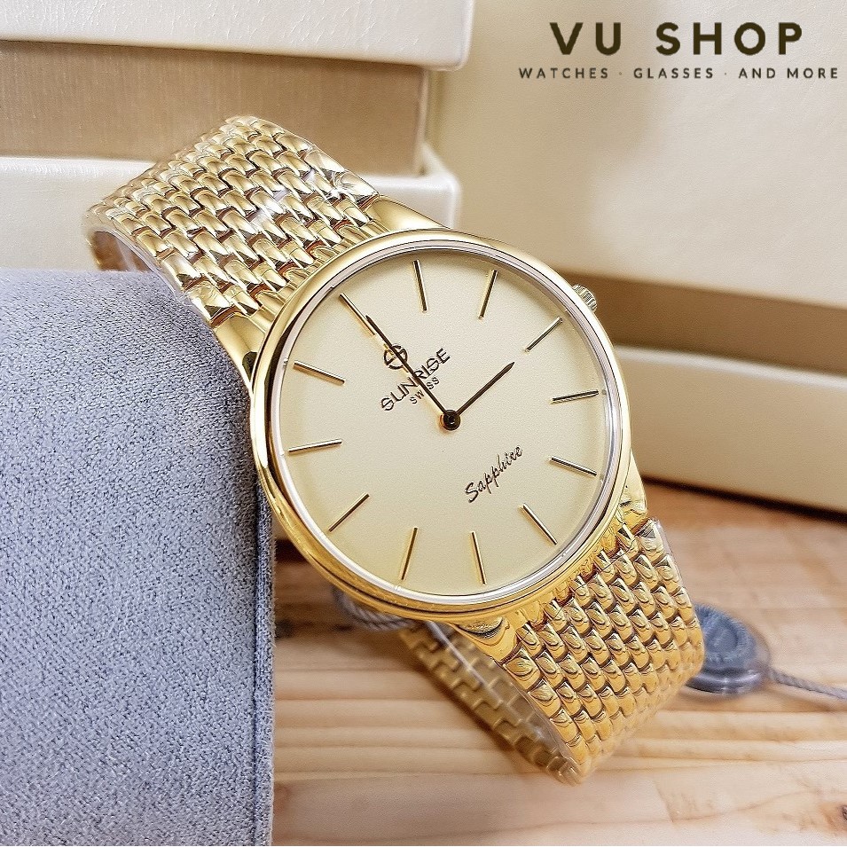 Đồng hồ nam SUNRISE DM738SWD - Siêu mỏng | BigBuy360 - bigbuy360.vn
