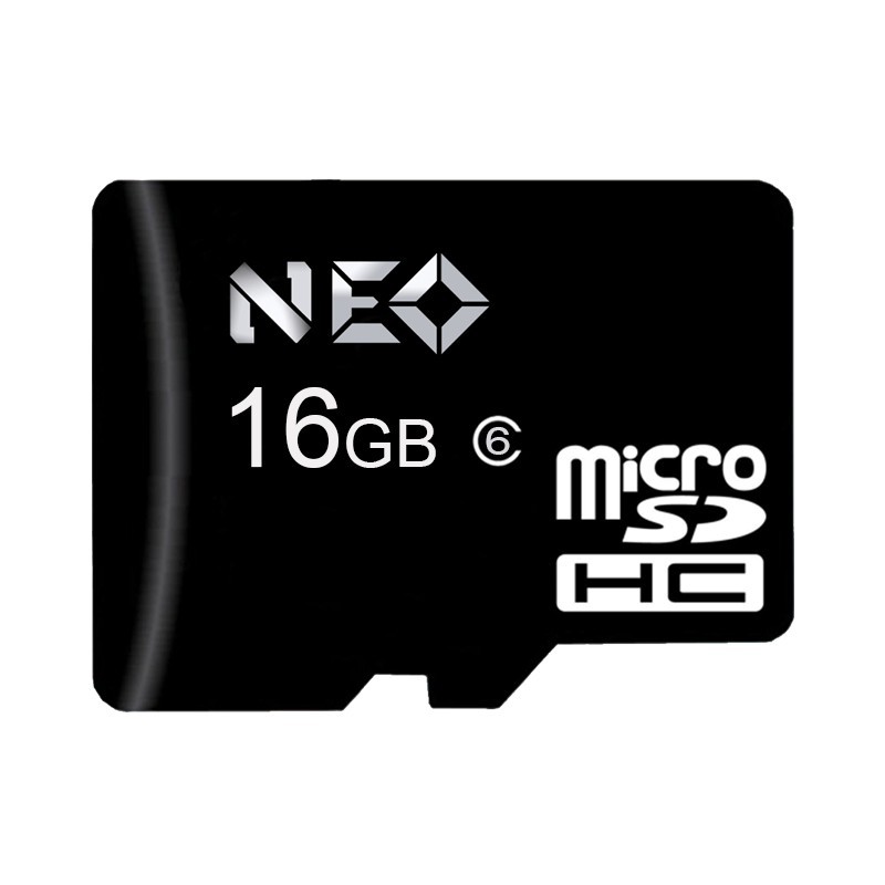 Thẻ nhớ 16GB NEO Micro SDHC C6 tặng móc dán điện thoại - Bảo hành 5 năm 1 đổi 1