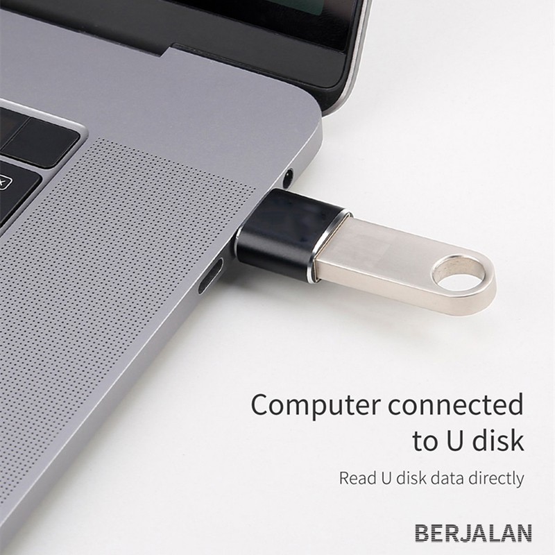 Đầu chuyển đổi phích cắm USB type C sang USB Mini OTG cho điện thoại