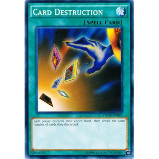 Thẻ bài Yugioh - TCG - UK - Card Destruction / YGLD-ENB27'