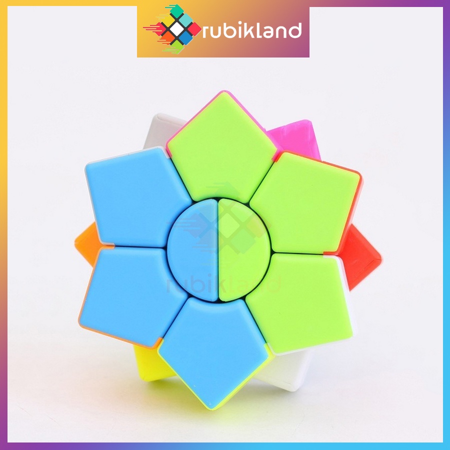 Rubik Biến Thể 2-Layer Super Square-1 Star Stickerless Rubic Đồ Chơi Trí Tuệ Trẻ Em